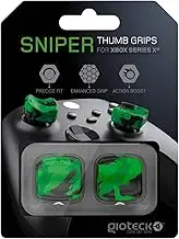 Gioteck - Sniper Thumb Grips Green Camo for Xbox Series, Green/Black, STGXBX-13-MU