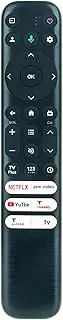 Voice Replace Remote Control Compatible with TCL 55" 65" 75" 85" Q6 Q650G Series QLED HDR 4K Smart Google TV 55Q650G 65Q650G 75Q650G 85Q650G