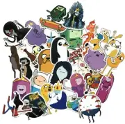 Adventure Time Cartoon Themed Set of 29 Assorted Stickers Decal Set