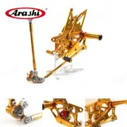 Racing Adjustable Footpeg Rearset ReverseShift For Honda CBR600RR 2007-2008 Gold