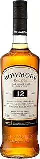 Single Malt Whiskey Bowmore 12 years 700ml (parallel import goods) carton containing