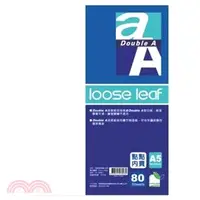 在飛比找三民網路書店優惠-【Double A】A5 點點活頁紙 80張入