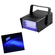 Led Blue Strobe Lights Dance Flash Strobe Lights Adjustable Speed Control Sta...