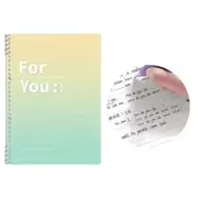 26 Hole Binders Notebook Journals, Refillable Binder Planner 8.27 x11.4 ,