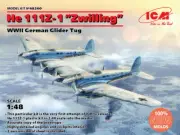 ICM 1/48 WWII German Glider Tug He 111Z-1 "Zwilling"