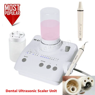 For Cavitron Dental Ultrasonic Scaler +2 Bottles fit EMS FDA + Handpiece HW-3H