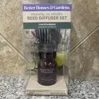 Better Homes & Gardens Lime & Eucalyptus Essential Oil Rattan Reed Diffuser 80ml