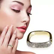 Gold Women Fashion Trend Full Diamond Zircon Ring Ladies Jewelry Diamond Rings