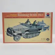 NITTO Hanomag Sd.Kfz 251:1 Scale "German Half Track" Model Kit OPEN BOX