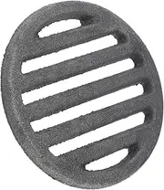 DECORNIJIA Fire Grate for Chimney Round Hearth Grate Fireproof Heat Distribution Easy Cleaning Outdoor/Indoor Use