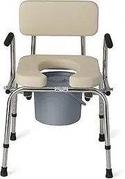 Medline Drop-Arm Commode