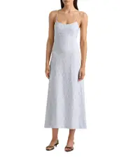 Faithfull the Brand Antibes Linen Maxi Dress 10