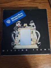 Pepe Le Pew & Penelope Happily Ever After Wedding Frame WB 1999