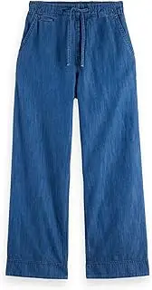 [Scotch & Soda] Women's Sporty Workwear Pant in Lightweight Denim