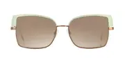 VANNI VS4302 C403 Women’s Sunglasses Brown Size 55