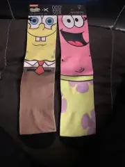 Odd Sox Mens SpongeBob Crew Socks Sz 6-13