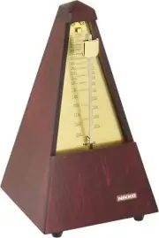 Nikko metronome wooden regular Gold 104