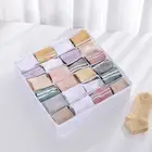 Closet Organizer Washable Collapsible 24 Grids Bra Socks Underwear Organizer