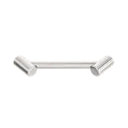 Nero Mecca Care 25mm Footrest Corner Grab Rail 215mm Brushed Nickel
