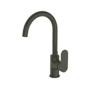 Amelie Sink Mixer Gooseneck Paddle Gun Metal BDO301306GM