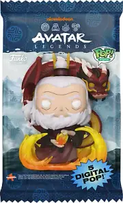 AVATAR LEGENDS Funko Pop Standard Pack (5 Digital NFT Cards) SOLD OUT!!