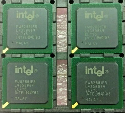 (4 PIECE LOT) FW82801FB SL7Y5, INTEL, I/O Controller Hub 6 (ICH6) PBGA 31 x 31mm