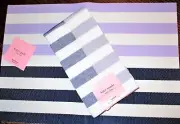 KATE SPADE, Blue/Lilac Springtime Placemat (19x13) & Napkin (20x20) Set, NWT