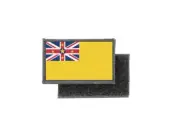 Flag patch printed badge country niue