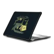 MacBook Air 13-inch (M1 / Intel) Impact Case Camping Inside a Book I love to Read Illustration Made With Letters