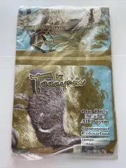 Vintage Tennyson Tablecloth New In Packet Australian Animals 52” Square Rayon