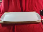 New In Box Ceramic Sushi Display Tray. Center Piece Tray 24"×8"