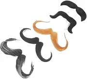 1 Set Fake Beard Halloween Beard Realistic Mustache Simulated Beard Costume Beard Realistic Beard for Party Mustache Fake Mustache Beards Party Props Cosplay Beard