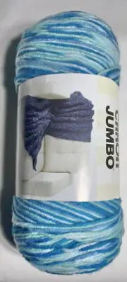 Caron - JUMBO YARN. 1 Pk .12oz! BLUE RASPBERRY. I Combine Ship, Request Total.