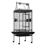 Bird Cage Pet Aviary Travel Stand Budgie Parrot Toys Large - 173cm