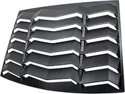 Rear Window Louver Windshield Sun Shade Cover GT Style Compatible for Ford Mustang 2005-2014 ABS