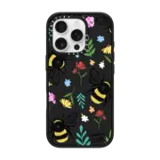 iPhone 16 Pro Impact Case MagSafe Compatible Bees In Love