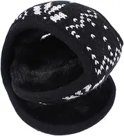 [ANDRESLAD] 1 Pc Plush Earmuffs Winter Ear Muffs Fluffy Warm Knitted Winter Ear Warmer for Outdoor Activities