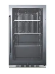 Summit SPR488BOSH34C 19"W 3.13 Cu. Ft. Beverage Cooler - Stainless Steel