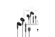 Hoco M101 Pro Crystal USB C/Type-C Wired Earphone With Mic - Black