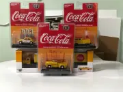 Bundle of 4 Coca-Cola Diecast Collectible Trucks New in Box, M2 Models YR01 & 02