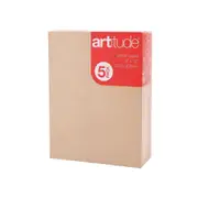 5pc Artitude Artist Canvas Panel Board Thin 9x12" Art/Drawing Painting Accessory