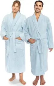 Classic Turkish Towels CTT Premium 100% Turkish Cotton Terry Cloth Bath Robe