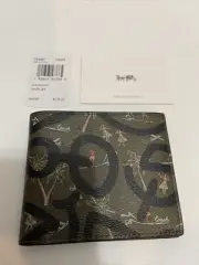 Coach's Men ID BILLFOLD KH F66581 QB/Surplus Multi 224221JAX
