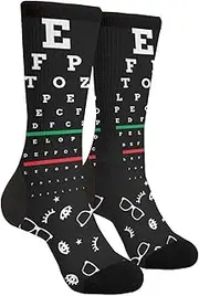 [WILL BUDXEG] Casual Funny Funky Novelty Fashion Comfortable Socks For Men Women Crazy Dress