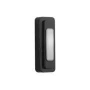 Craftmade 2 Light Surface Mount Lighted Push Button, Tiered, Black - PB5002-FB
