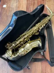 Used CORTON made by YANAGISAWA Alto Saxophone - Ships FREE - Repadded PERFECT