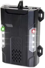 Ultrasonic Rodent Repellent for Car Engines, Outdoor Indoor 1 PK Mouse Repellent for Cars with 6 Strobe Lights, Rat Deterrent for Vehicles Trucks RV Attic Garage, Under Hood Pest Control Repeller