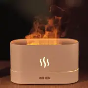 3D Flame Aroma Diffuser USB Air Humidifier Essential Oil Diffuser 250ML
