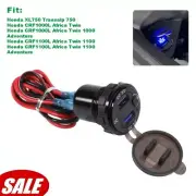 For VOGE Valico 525 DS525X Quick Charger Dual USB Aux 12V Connector Socket Plug