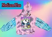 Justice Girls Snoopy Cinch Hem hodie, Size Suze M MEDIUM Plus